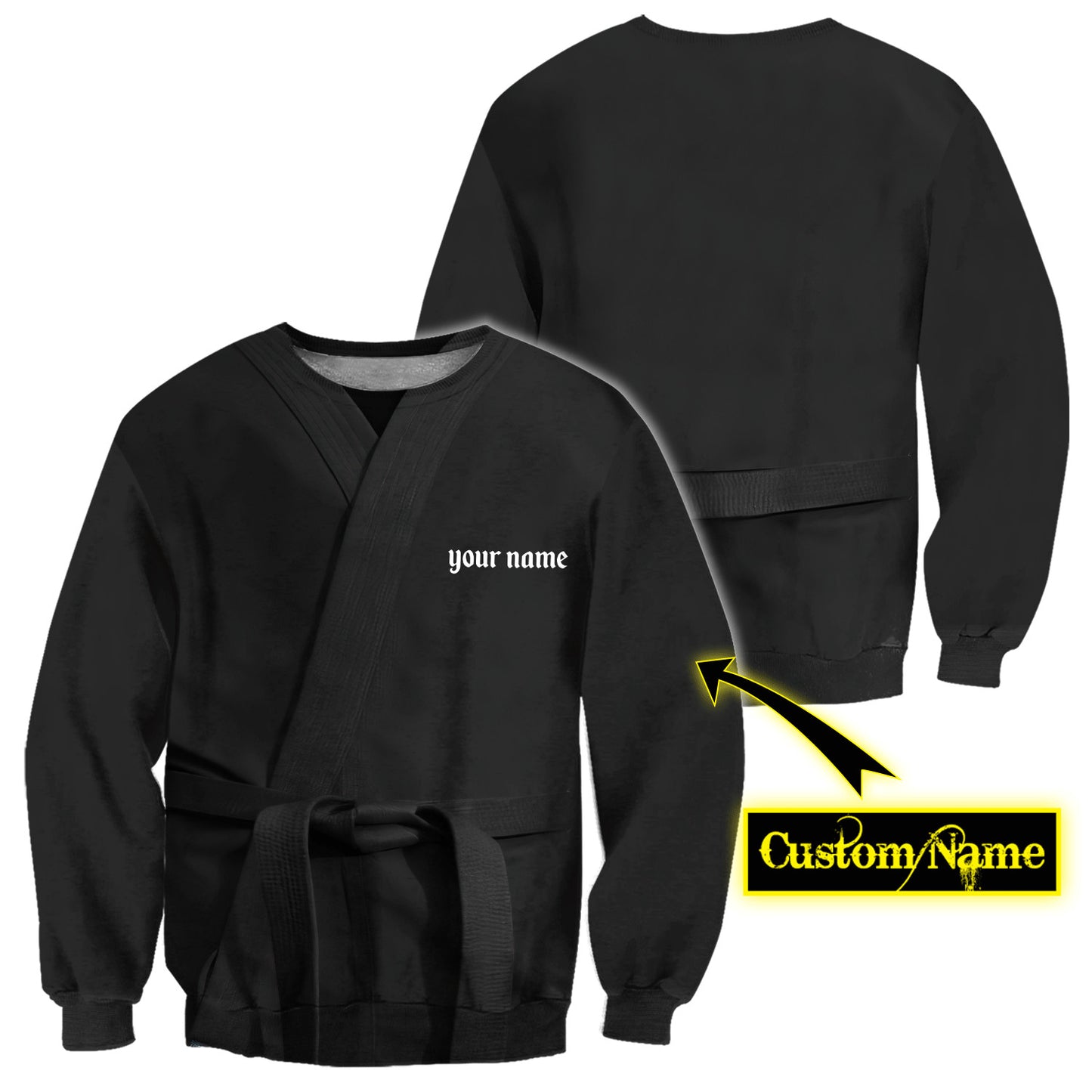 Custom Name Karate 3D All Over Printed Unisex Shirt
