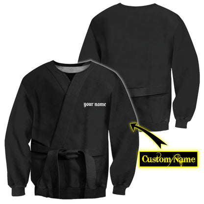 Custom Name Karate 3D All Over Printed Unisex Shirt