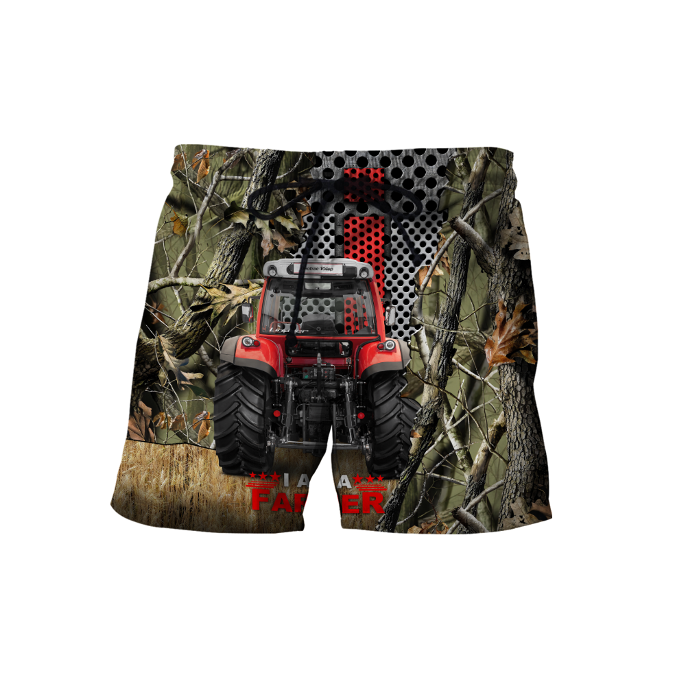 All Over Printed Farmer Tractor Hoodie MEI