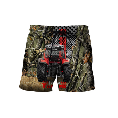 All Over Printed Farmer Tractor Hoodie MEI