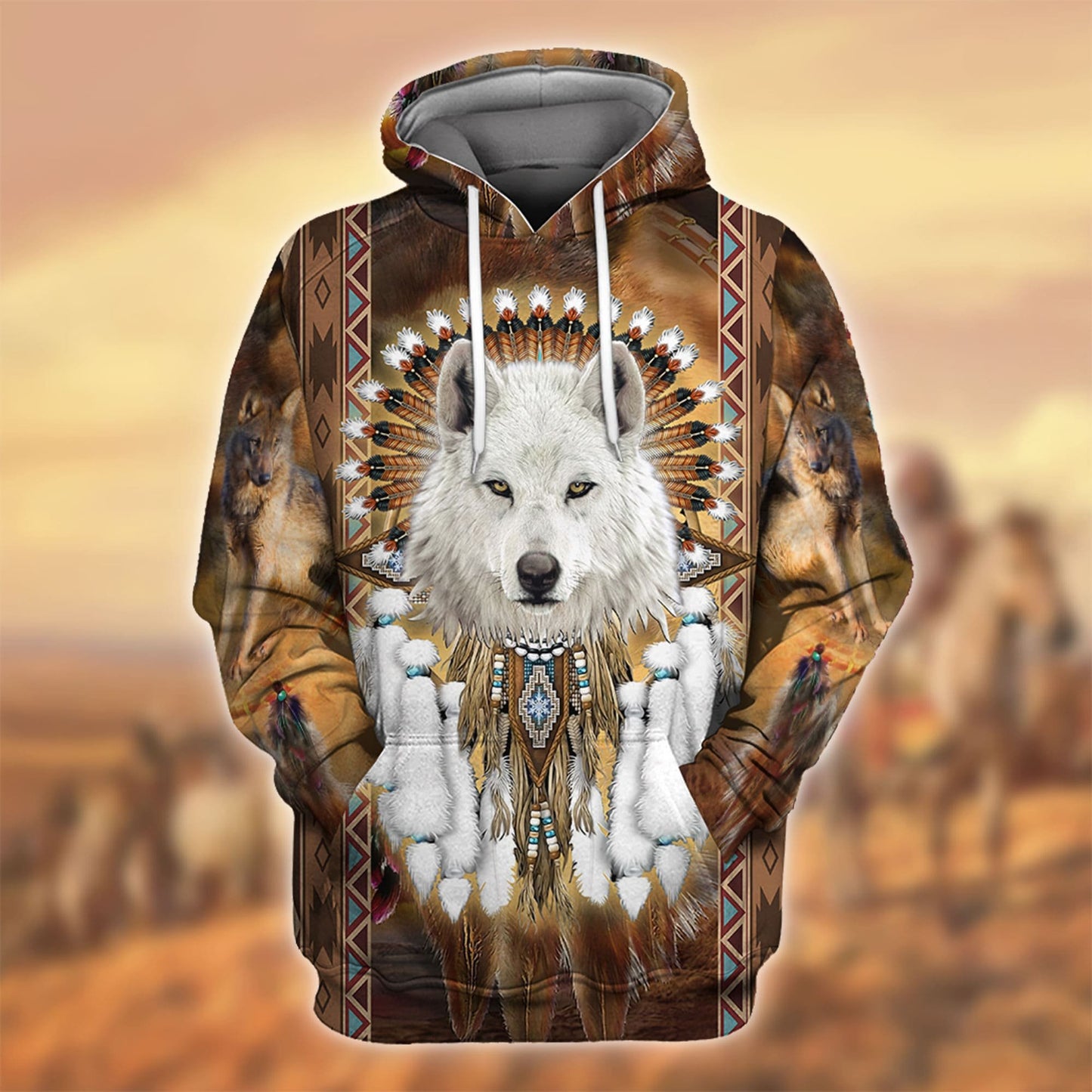 Native American 3D All Over Printed Unisex Shirts