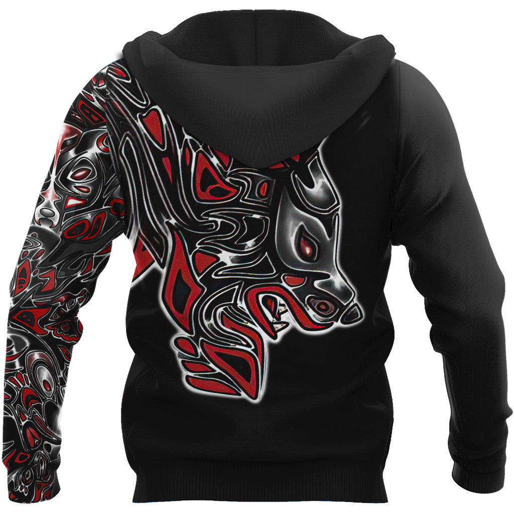 Wolf Tattoo 3D All Over Printed Unisex Shirts No 01