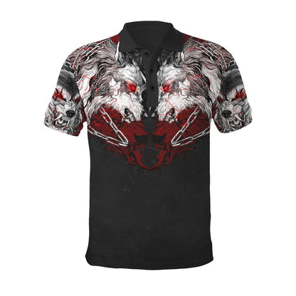 Wolf Tattoo 3D All Over Printed Unisex Shirt No 05
