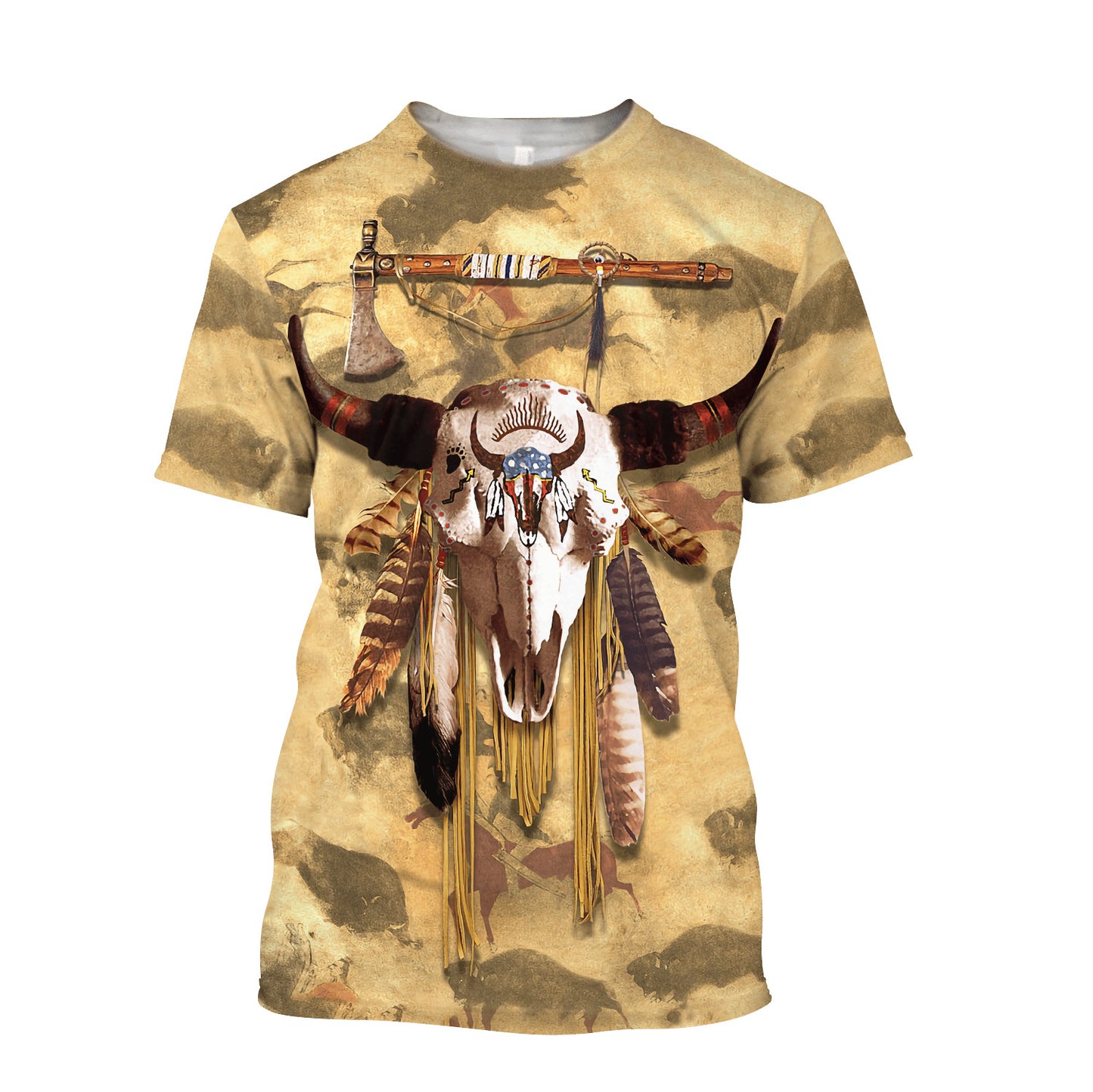 Native American 3D All Over Printed Unisex Shirts