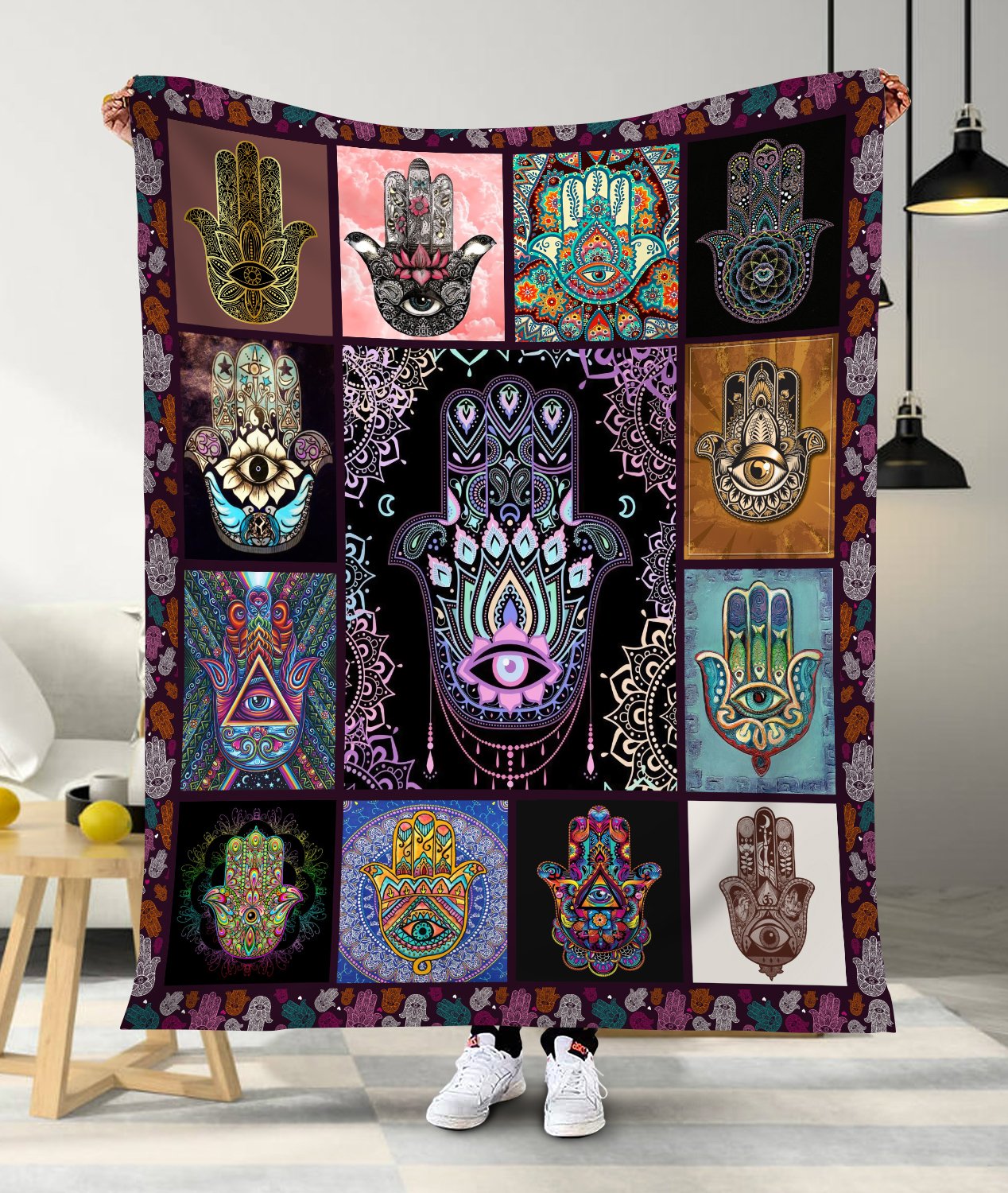 Hamsa Soft and Warm Blanket