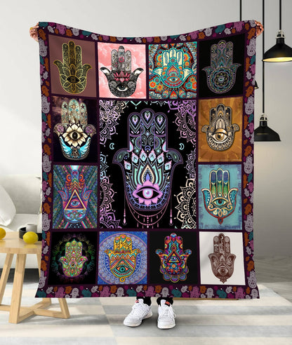 Hamsa Soft and Warm Blanket