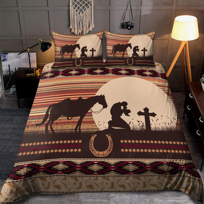 Respectful Cowboy Bedding Set DQB07292001-TQH-BEDDING SETS-TQH-Twin-Vibe Cosy™