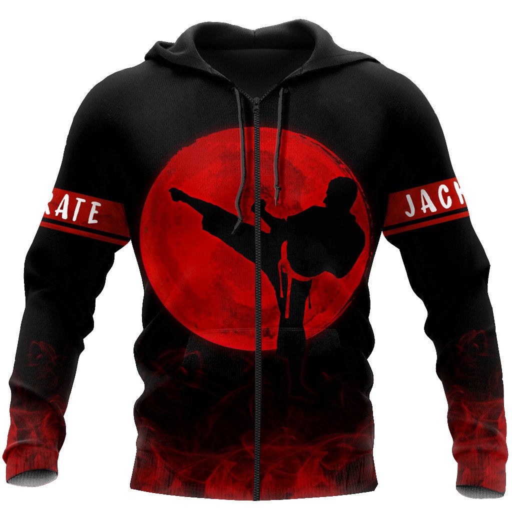 Customize Name Karate 3D All Over Printed Unisex Shirts