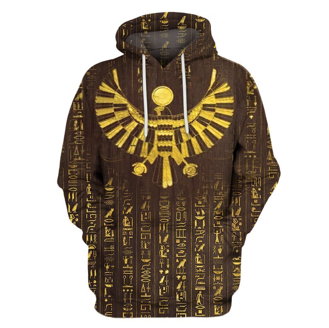 All Over Printed Horus Egyptian God-Apparel-HbArts-Hoodies-S-Vibe Cosy™