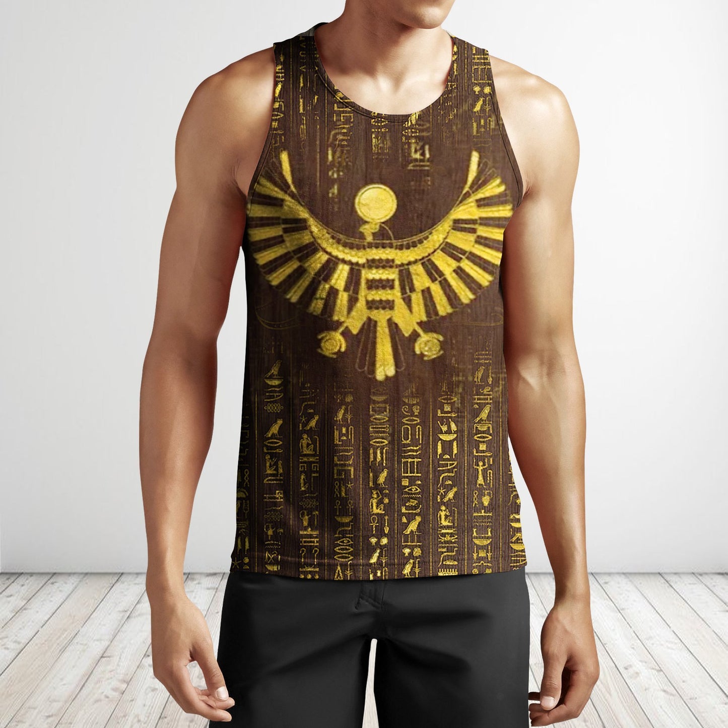 All Over Printed Horus Egyptian God-Apparel-HbArts-Tank top-L-Vibe Cosy™