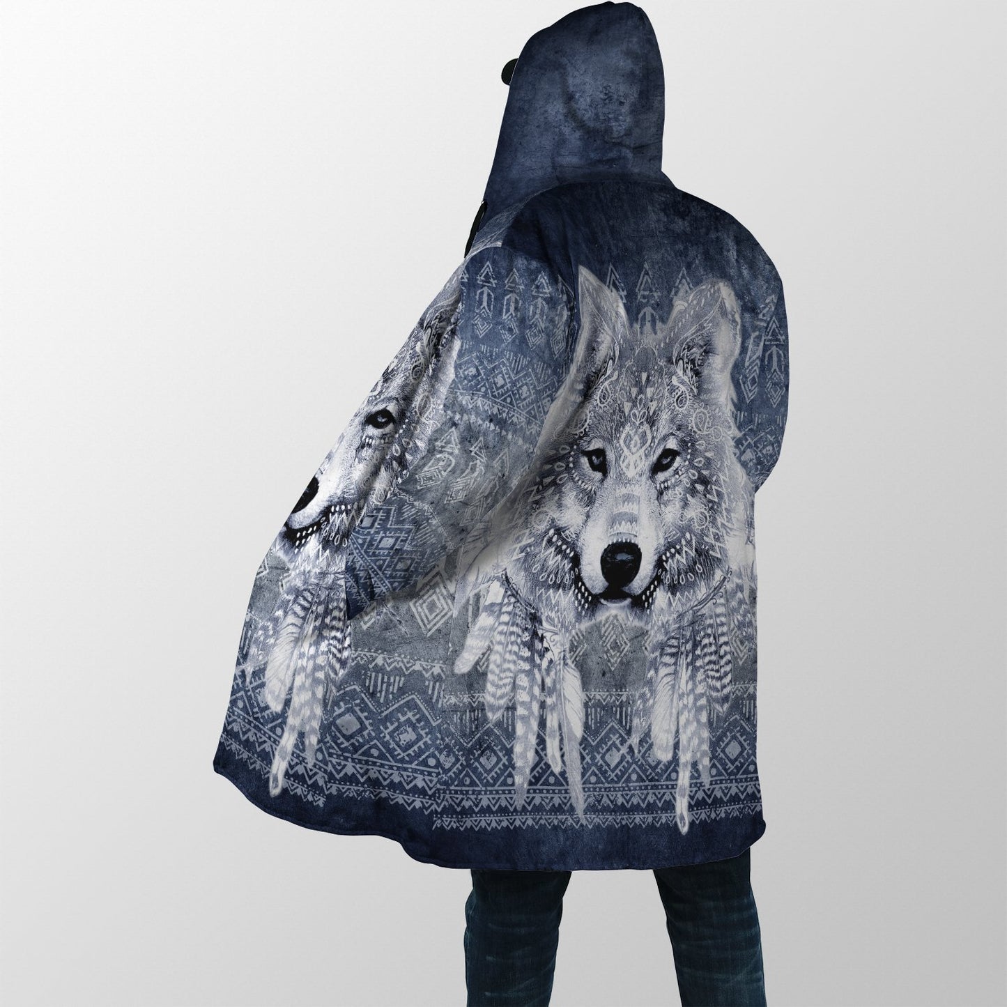 Wolf Native American 3D All Over Printed Unisex Shirts No 16