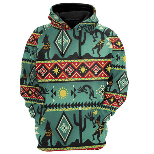 Native American 3D All Over Printed Unisex Shirts
