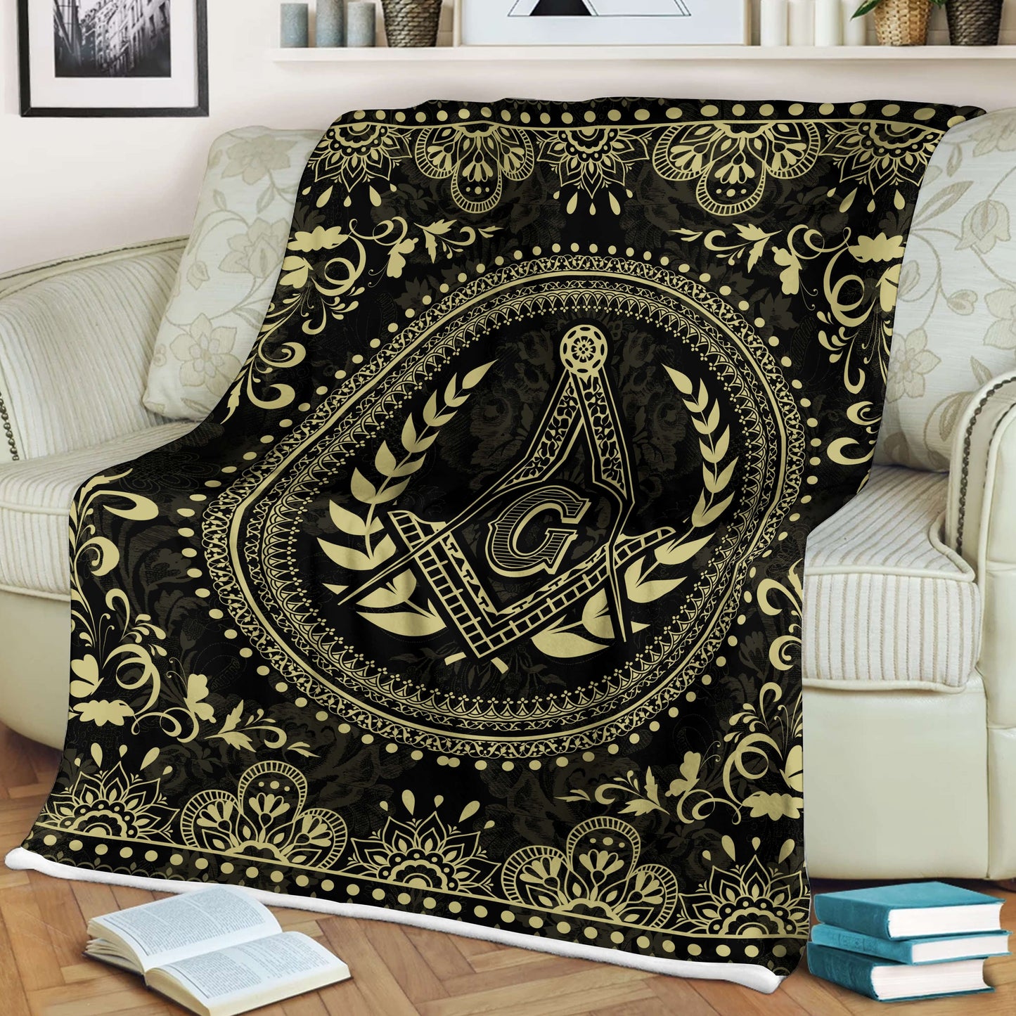Freemasonry 3D All Over Printed Blanket