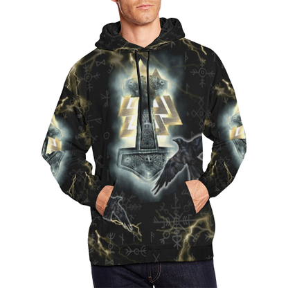 Hoodie - Mjölnir Pullover-ALL OVER PRINT HOODIES-HP Arts-Hoodie-XXL-Vibe Cosy™
