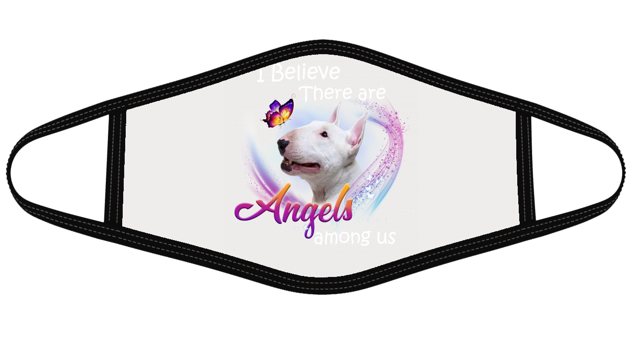 Pi281216 Bull Terrier-Apparel-Amsbk-Face Cover-White-3pcs-Vibe Cosy™