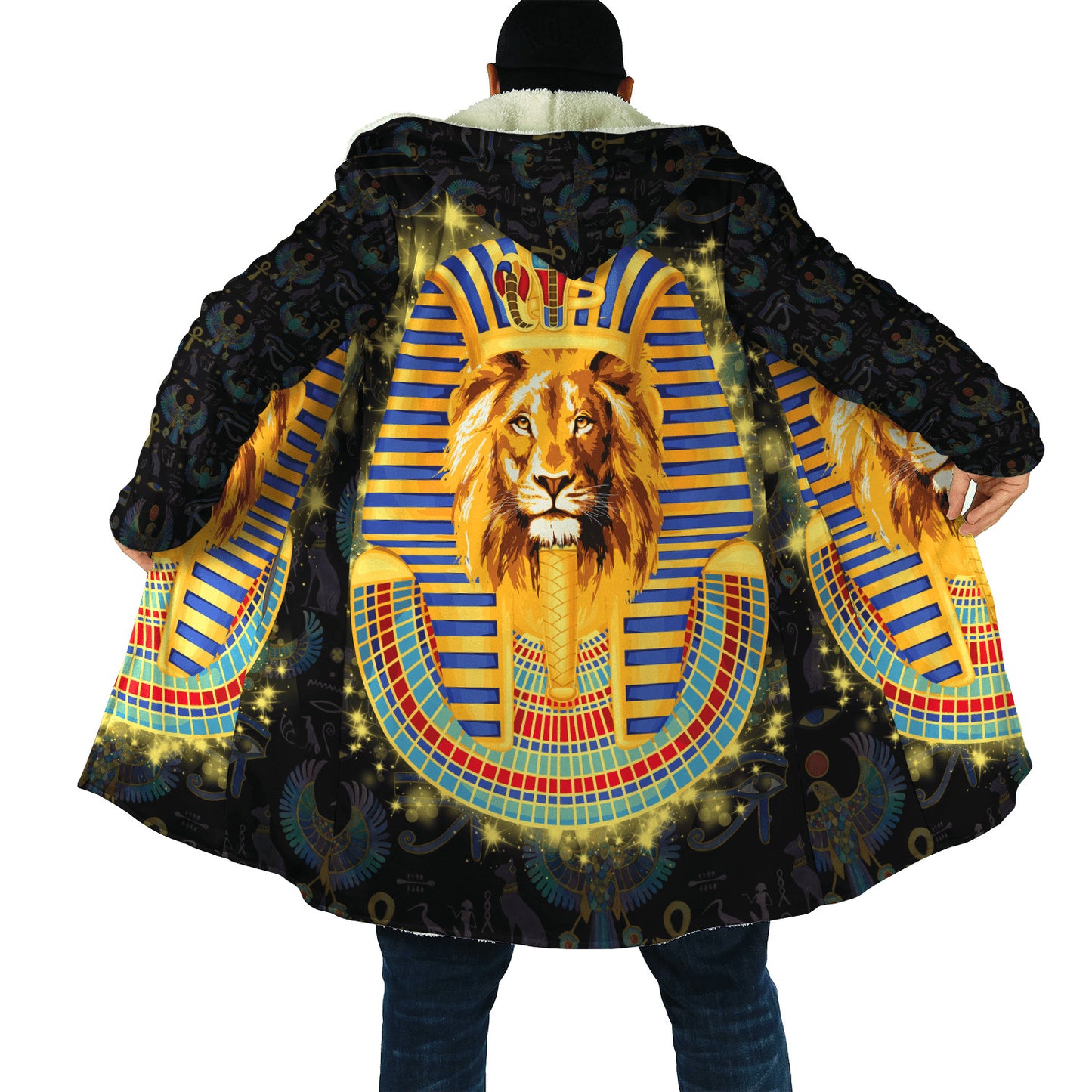 Lion Pharaoh 3D All Over Printed Unisex Shirts
