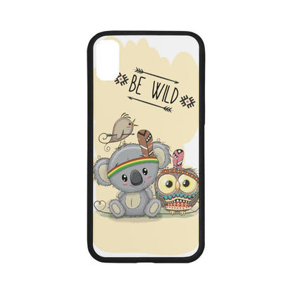 AUSTRALIA KOALA BE WILD PHONE CASE H5-RUBBER PHONE CASES-HP Arts-One Size-Rubber Case for iPhone 6/6s Plus-Vibe Cosy™