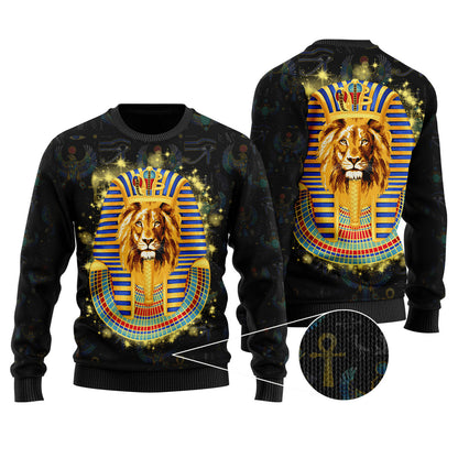 Lion Pharaoh 3D All Over Printed Unisex Shirts