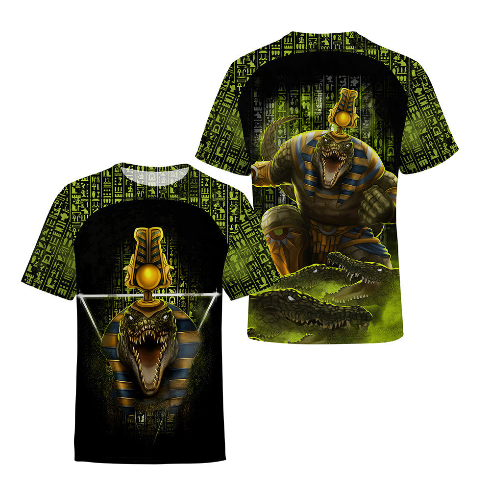 The Gods of Egypt - Sobek 3D All Over Printed Unisex Shirts