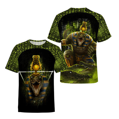The Gods of Egypt - Sobek 3D All Over Printed Unisex Shirts
