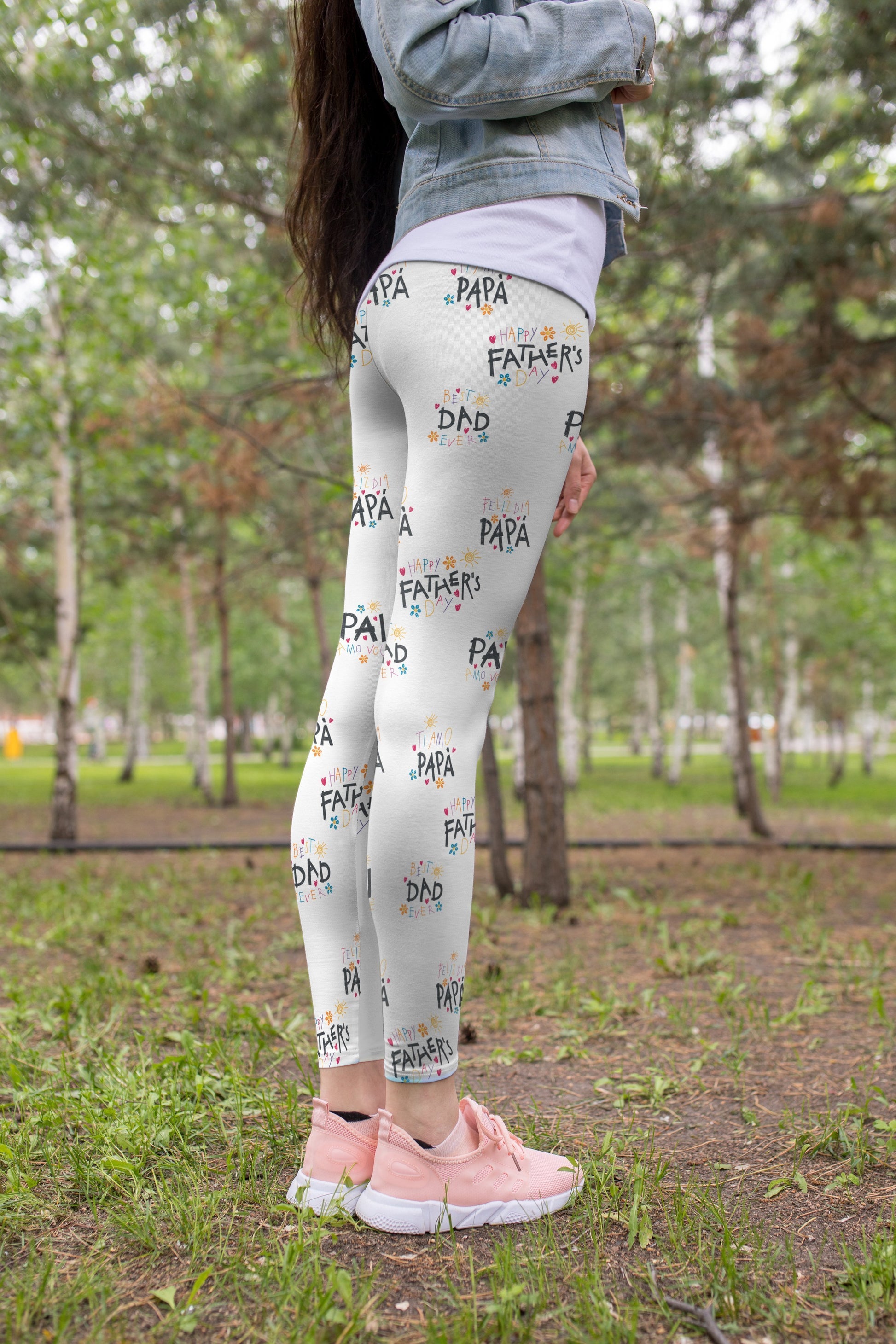 3D All Over Print PAI AMO VOCÊ Legging-Apparel-Khanh Arts-Legging-S-Vibe Cosy™