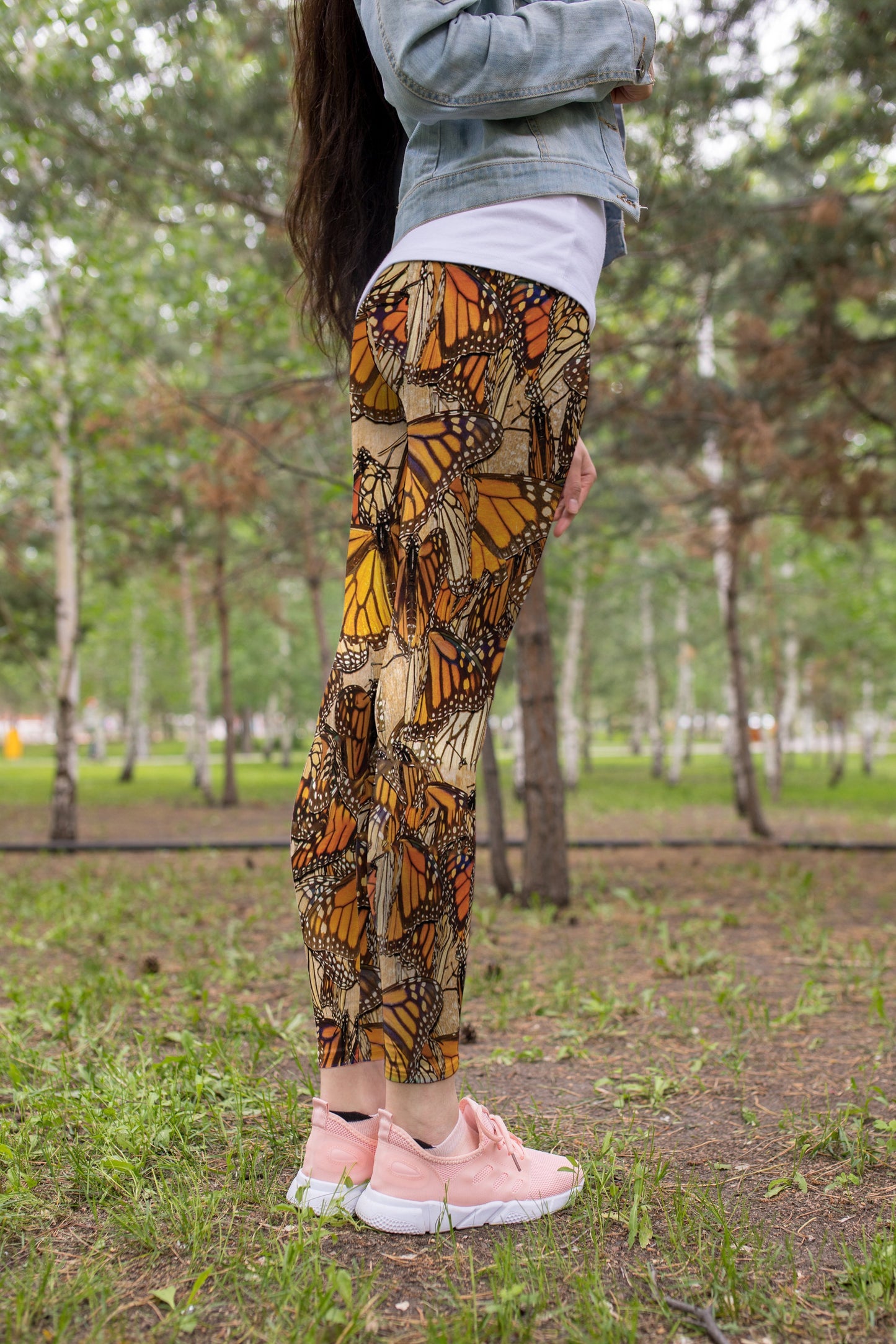 3D All Over Yellow Butterflies Hoodie Dress Leggings Blanket NNK-Apparel-NNK-Hoodie Dress-S-Vibe Cosy™