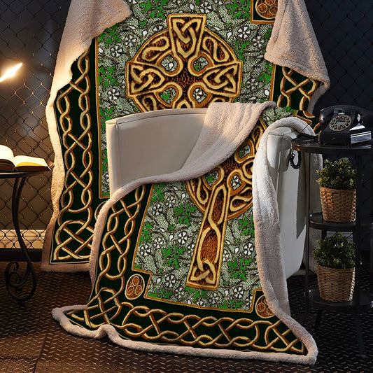Celtic Compass 3D All Over Printed Blanket