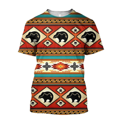 Native American 3D Over Printed Unisex Shirt