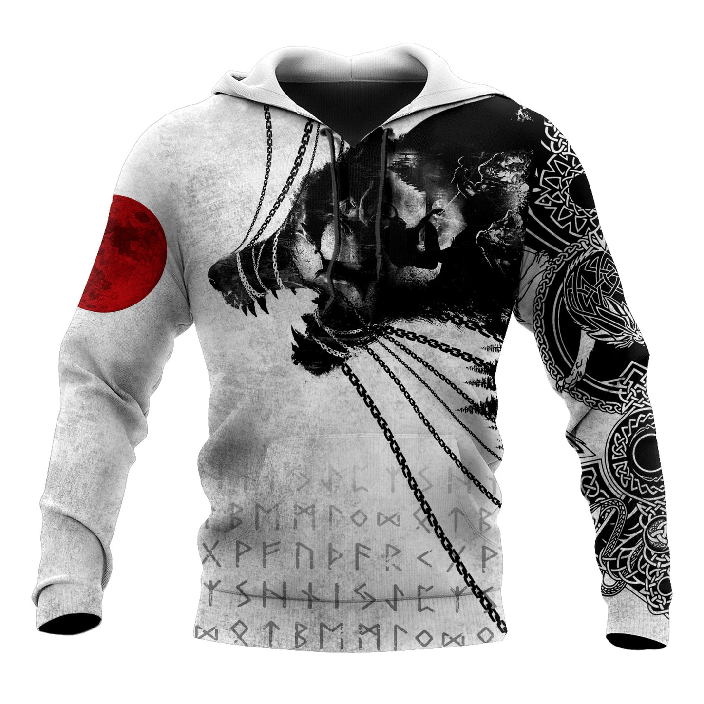 Fenrir Viking 3D All Over Printed Unisex Shirts