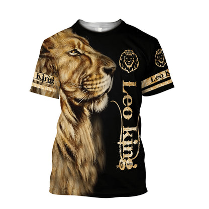 Leo King 3D All Over Printed Unisex Shirts