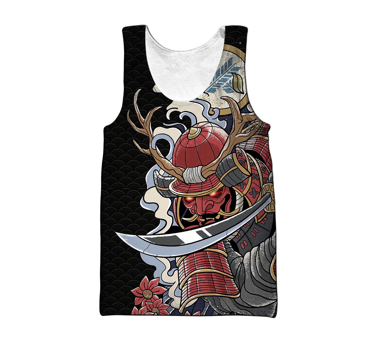 Supper Samurai Warrios Customize Name Shirts TQH-Apparel-TQH-Tank Top-S-Vibe Cosy™
