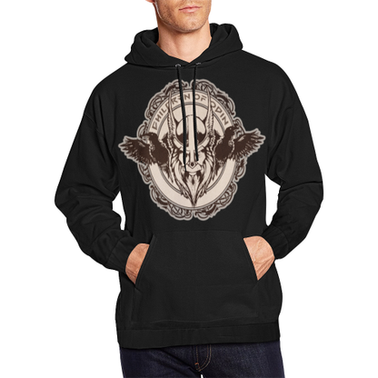 Viking Hoodie - Children Of Odin-ALL OVER PRINT HOODIES-HP Arts-Hoodie-S-Black-Vibe Cosy™