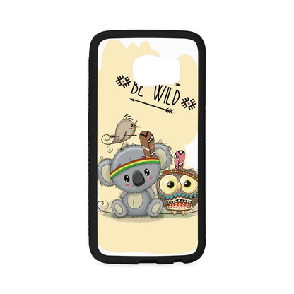 AUSTRALIA KOALA BE WILD PHONE CASE H5-RUBBER PHONE CASES-HP Arts-One Size-Rubber Case for iPhone 6/6s Plus-Vibe Cosy™