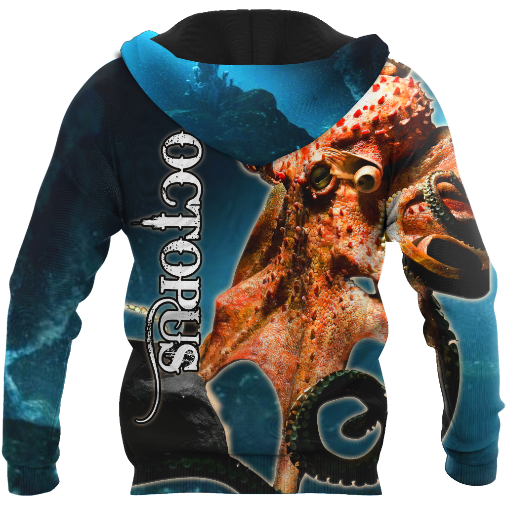 Premium Unisex Hoodie Octopus ML