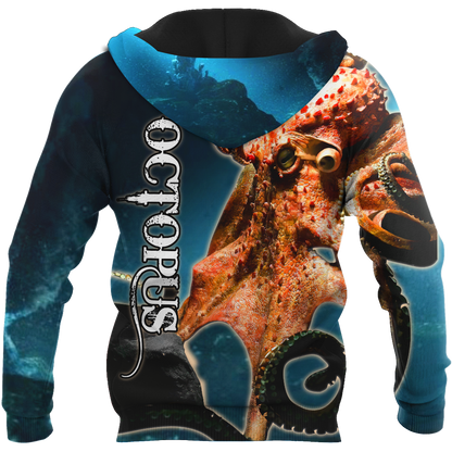 Premium Unisex Hoodie Octopus ML