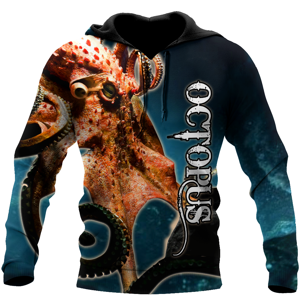 Premium Unisex Hoodie Octopus ML