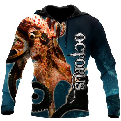 Premium Unisex Hoodie Octopus ML
