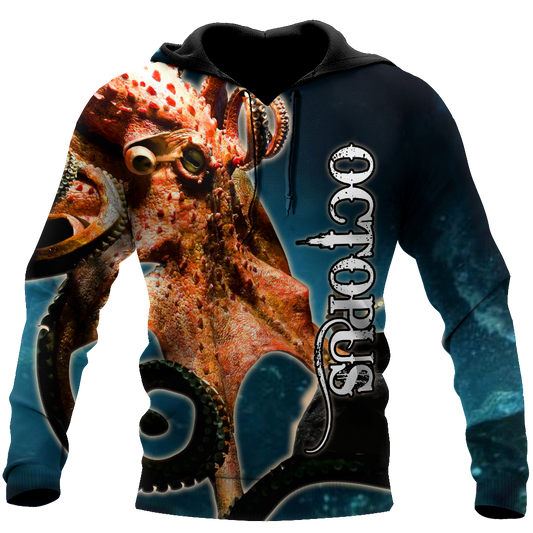 Premium Unisex Hoodie Octopus ML