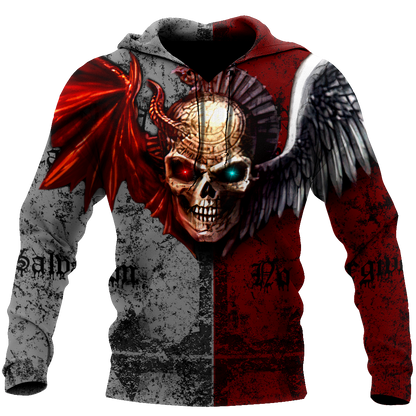 Skull Satanic Hoodie For Men And Women MH01022103