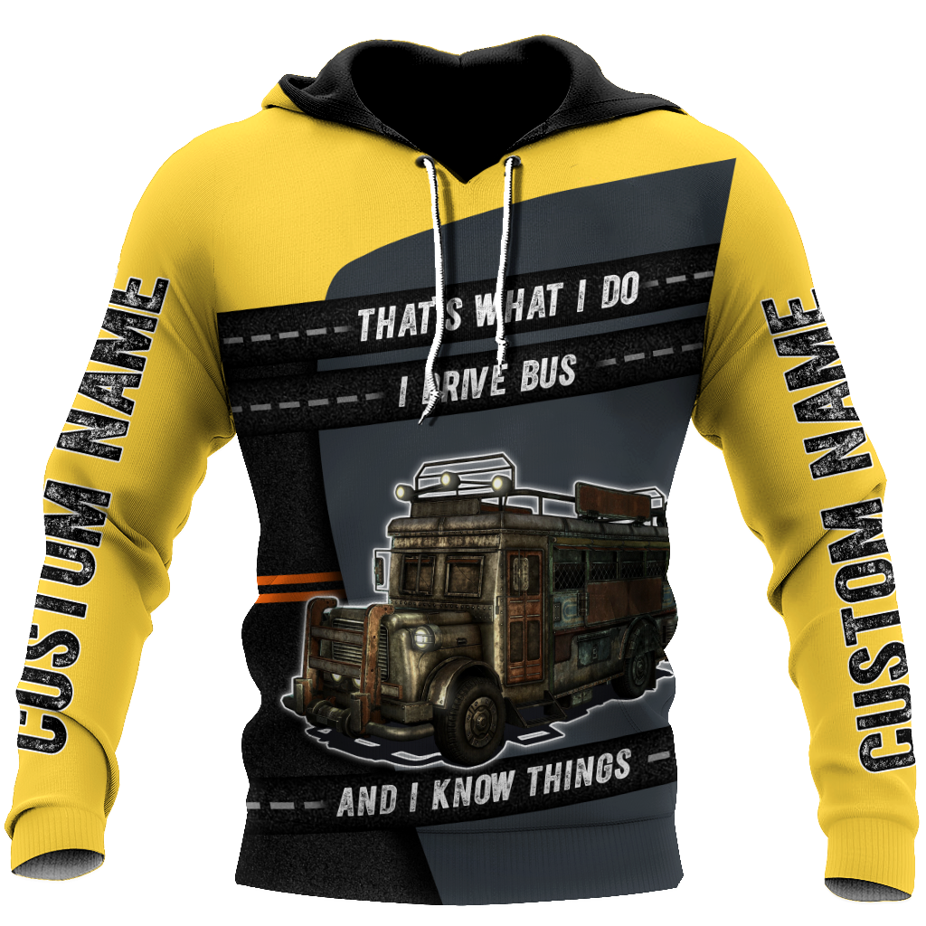 Premium Unisex All Over Printed Bus Driver Shirts MEI