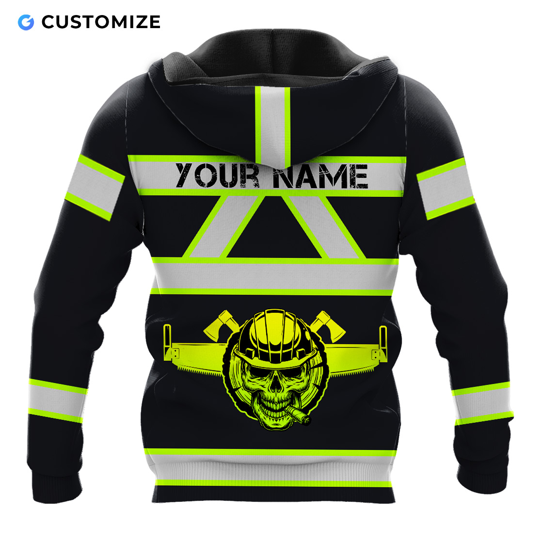 Premium Custom Name Carpenter 3D All Over Printed Unisex