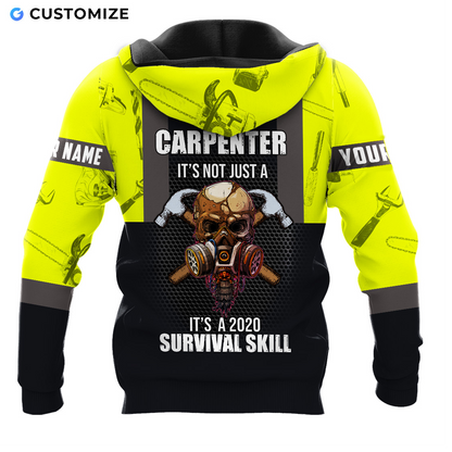 Premium Custom Name Carpenter 3D All Over Printed Unisex