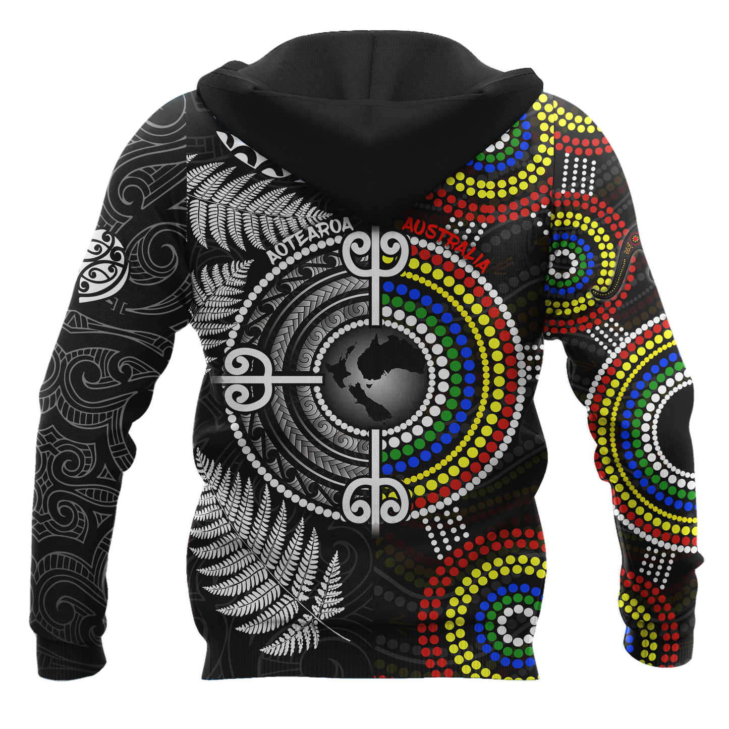 New Zealand Maori And Australia Aboriginal We Are Family 3D Printed Unisex Shirts TN