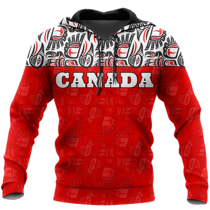 Canada Day Haida 3D Printed Shirts DD01042103