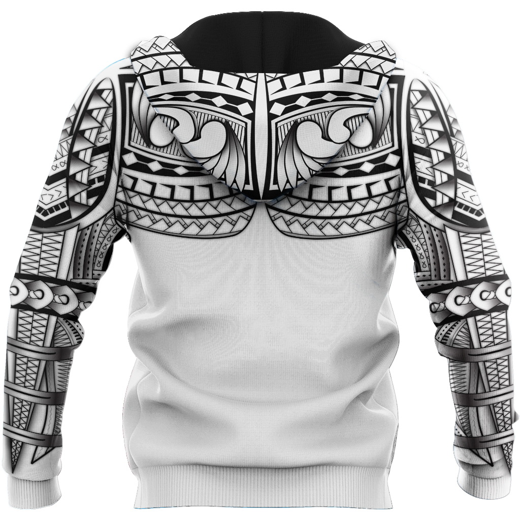 Amazing Polynesian Tattoo Deluxe Hoodie ML