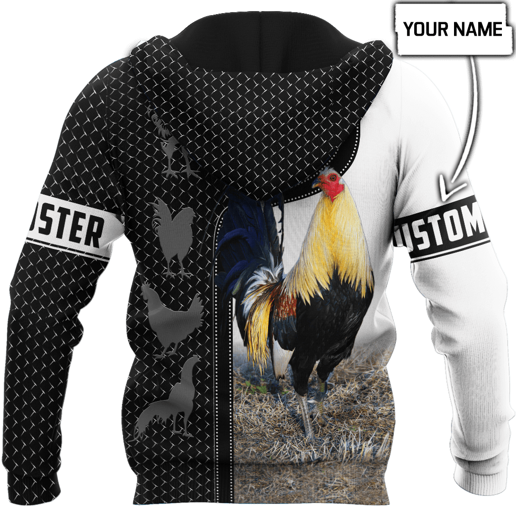 Personalized Rooster 3D Printed Unisex Shirts DD01062104