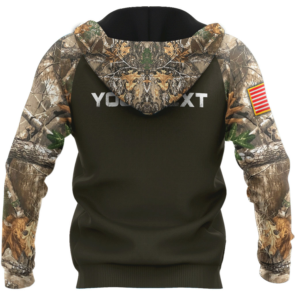Customized Name Hunting Legend 3D All Over Printed Unisex Shirts