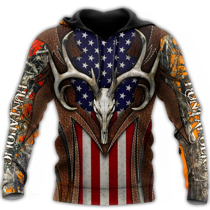 Deer Hunting 3D All Over Printed Unisex Shirts