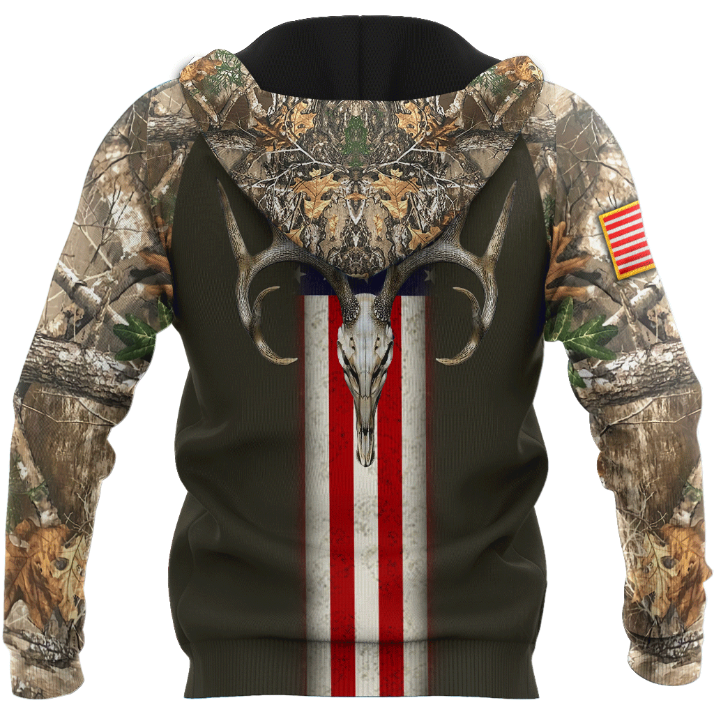 American By Birth Hunter By Choice 3D All Over Printed Unisex Shirts