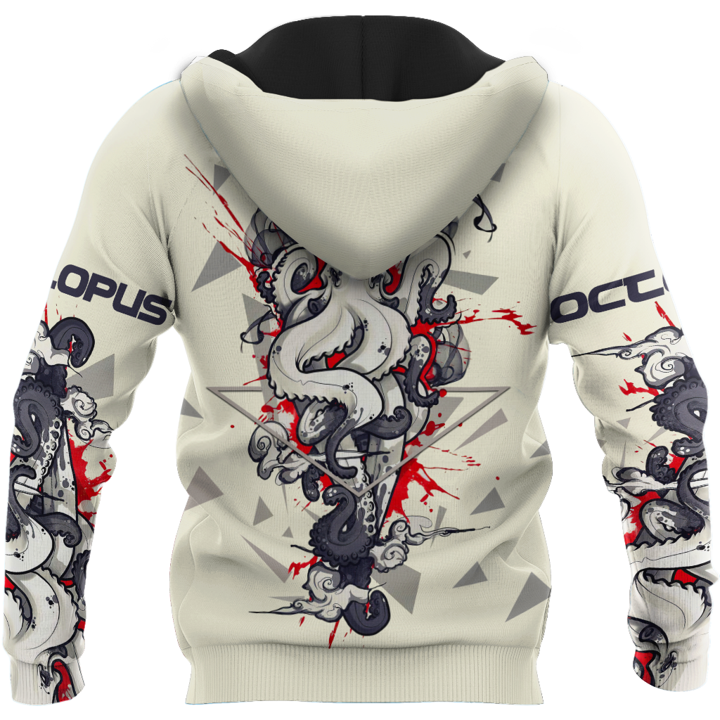 Premium Unisex Hoodie Octopus Vector Design ML